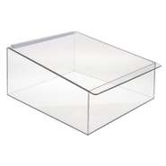 Cal-Mil Rectangular Clear Acrylic Display Box With Hinged Lid - 13 1/4 ...