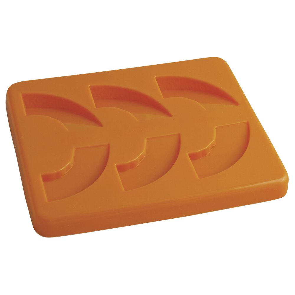Puree Food Molds Silicone Rubber Pumpkin Mold - 11 1/4L x 9 1/2W x 1H