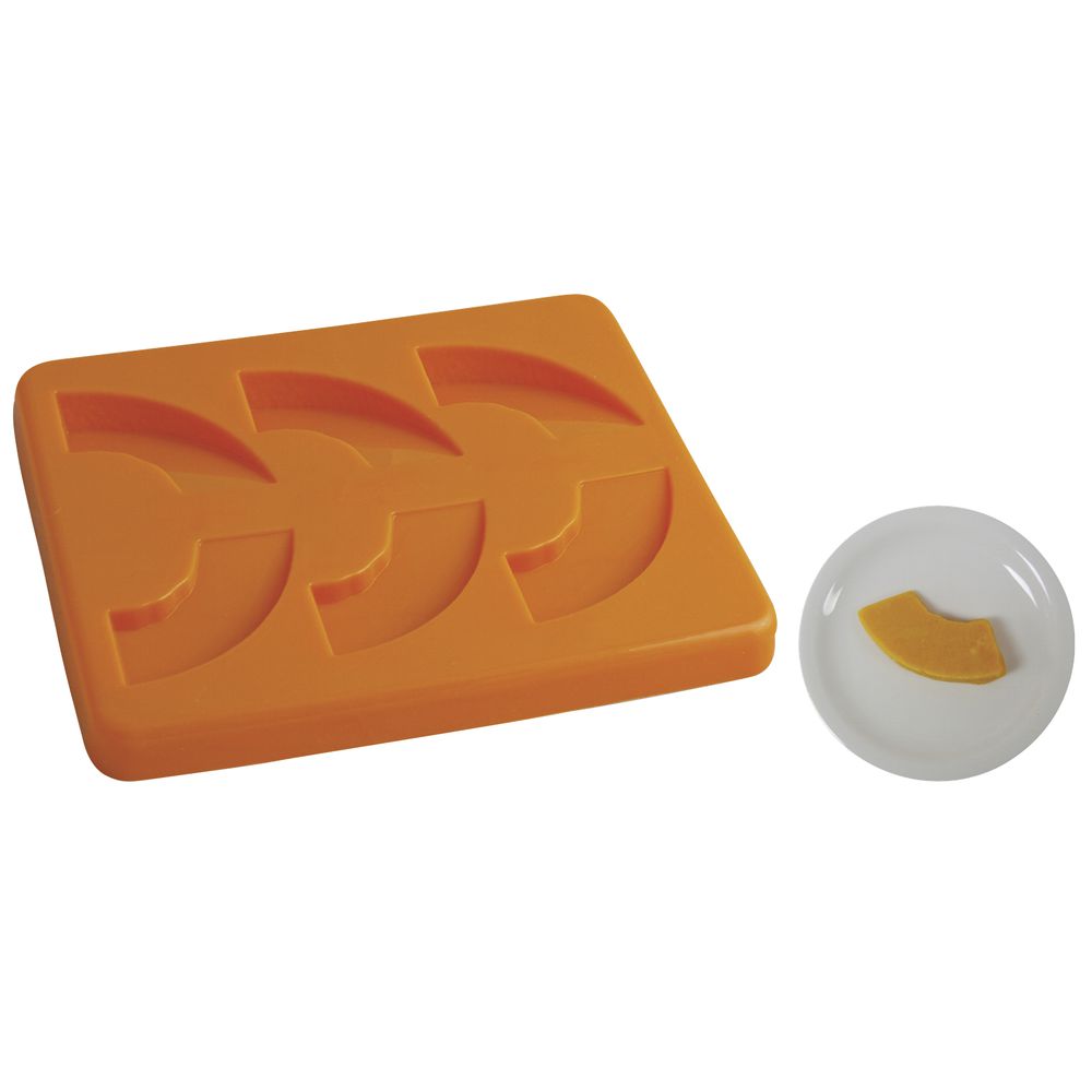 Puree Food Molds Silicone Rubber Pumpkin Mold - 11 1/4L x 9 1/2W x 1H
