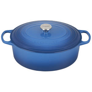 Le Creuset 9 qt French (Dutch) Oven in Cobalt Blue (Classic) - New