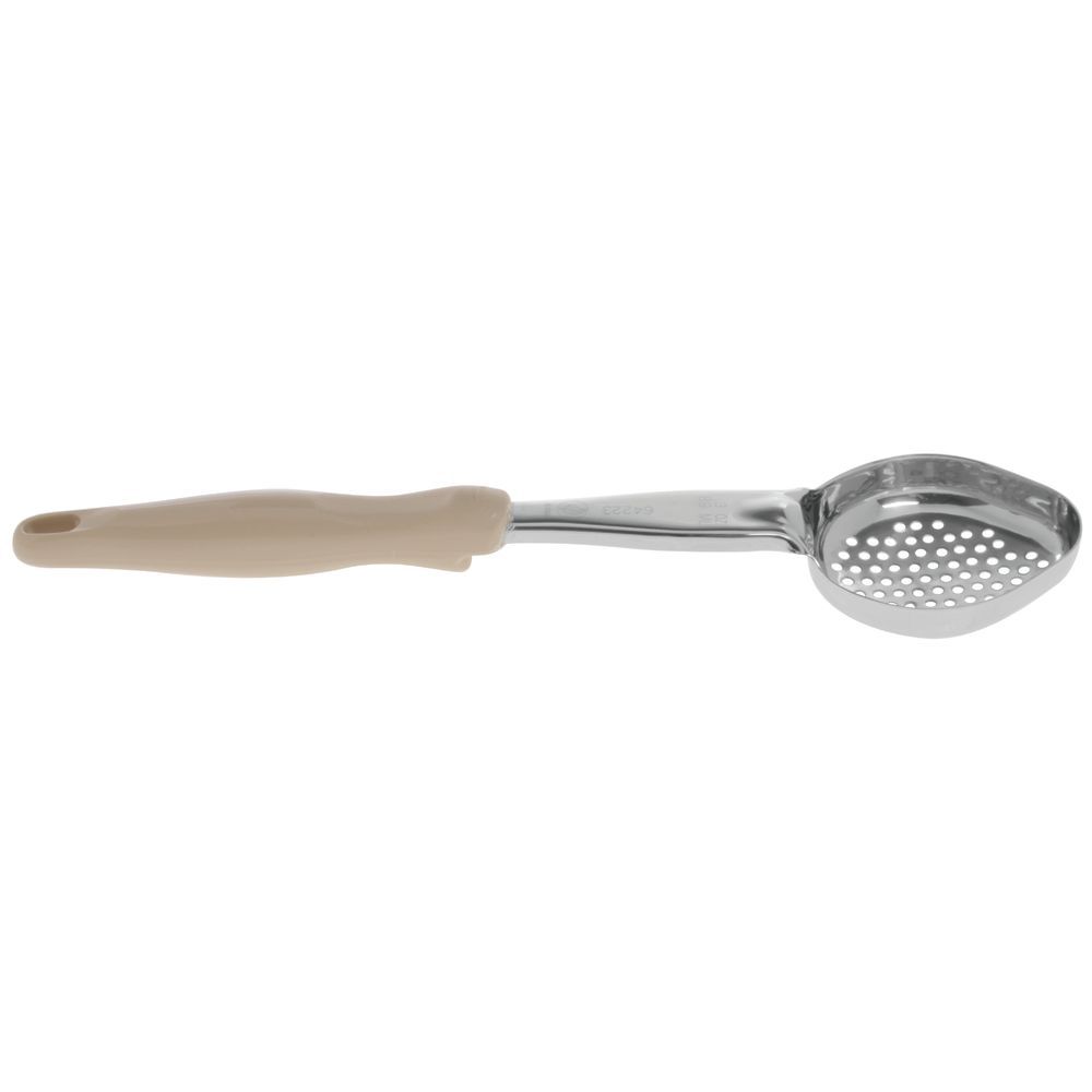 SPOODLE, OVAL, 3 OZ, PERFORATED, IVORY