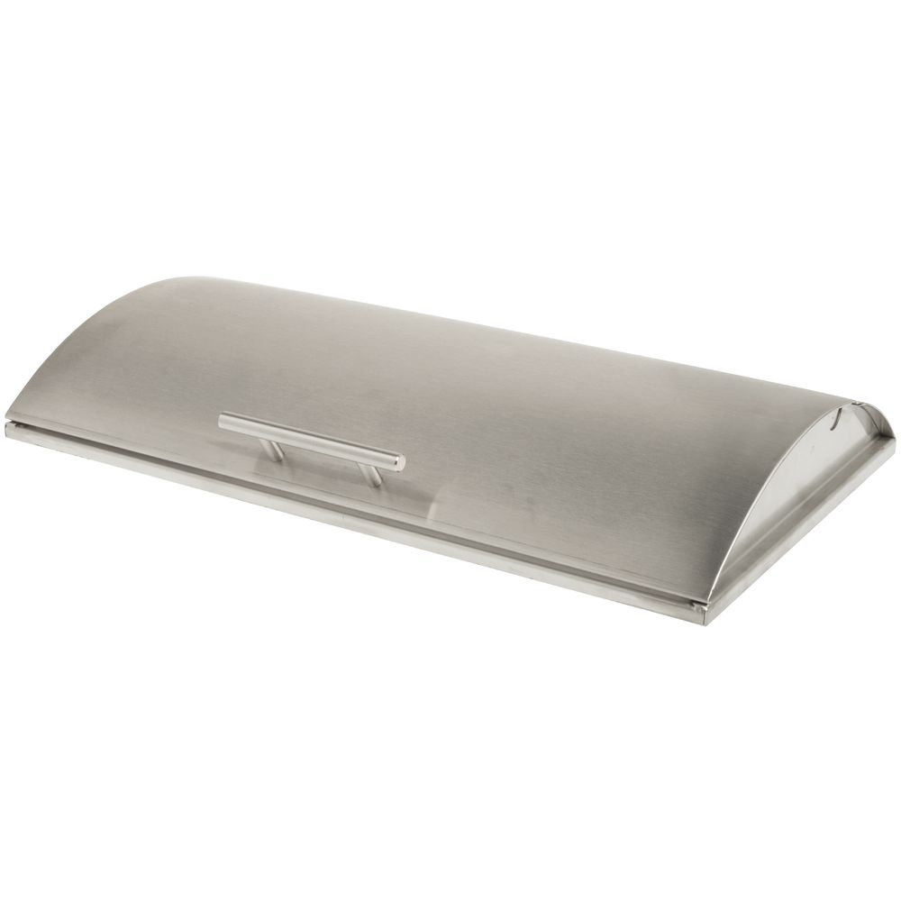 CHAFER COVER, ROLLTOP, STAINLESS STEEL
