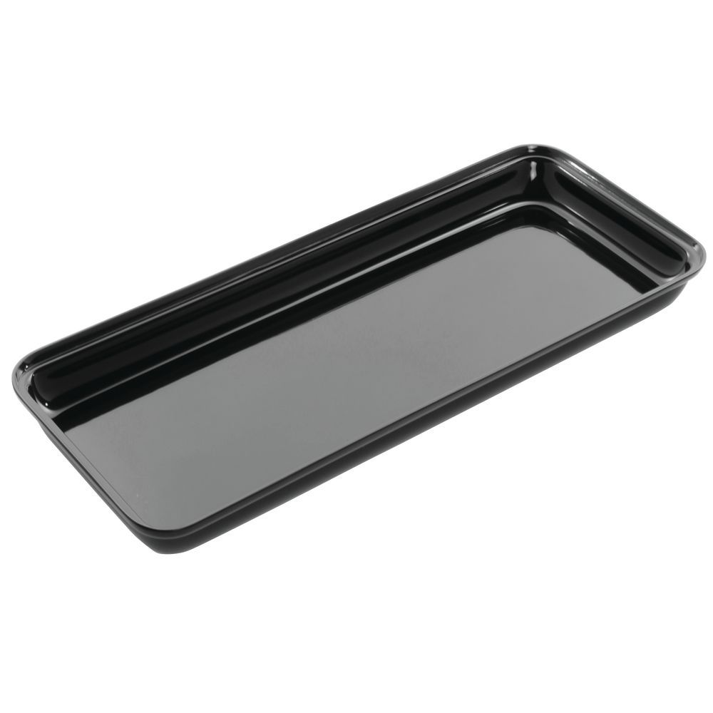 Delfin Black Acrylic Tray 19 1/2"L x 8"W x 2"H 