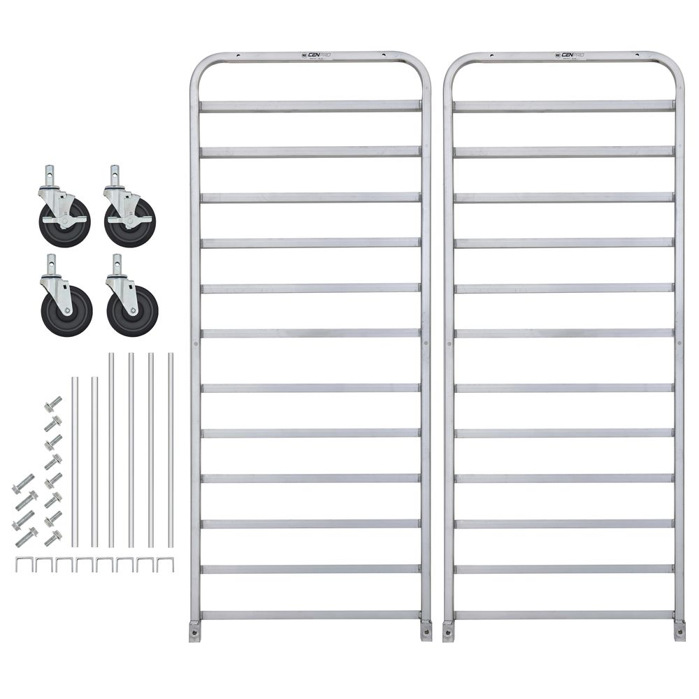 Kratos Aluminum End-Load Platter Rack - 15