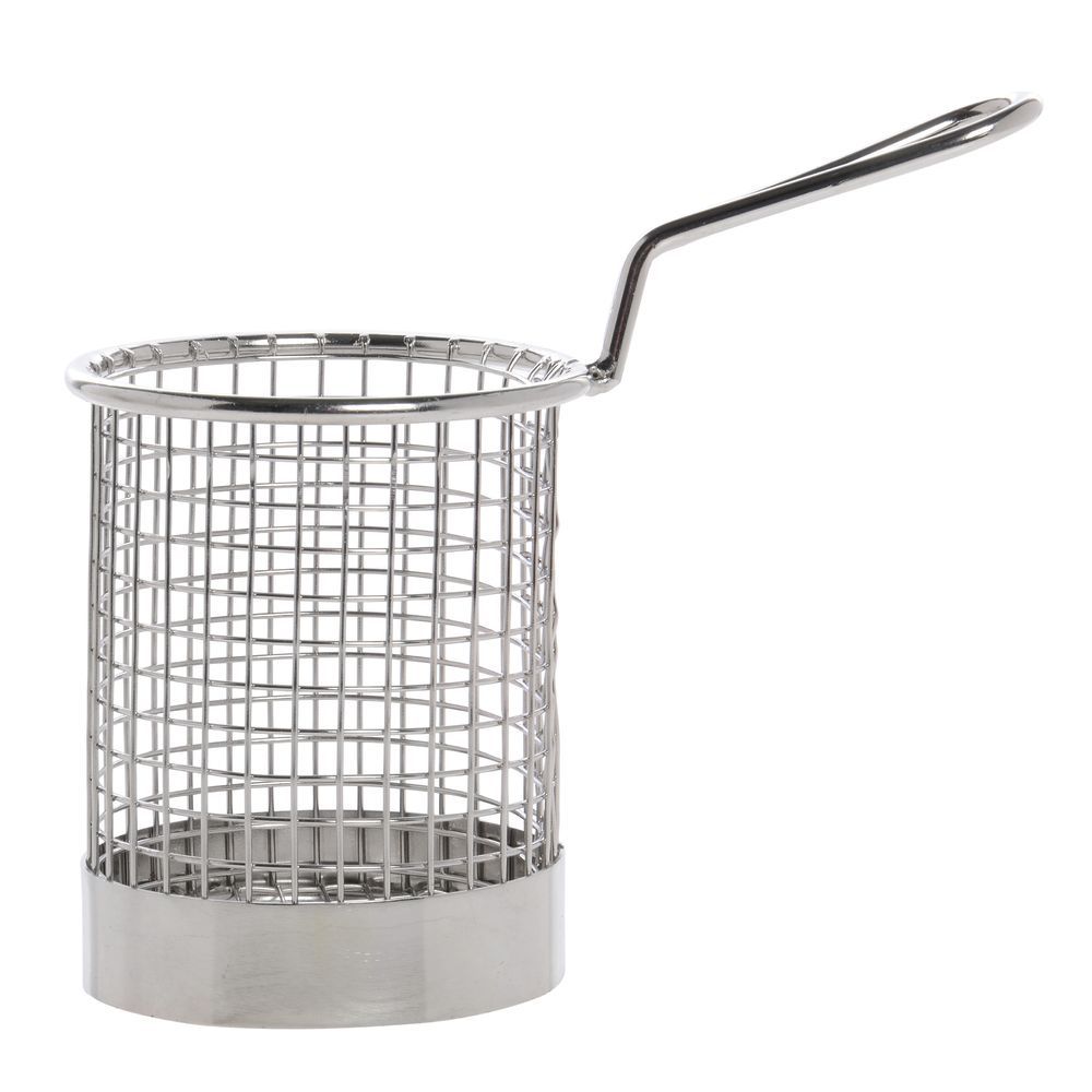 BASKET, FRY, SMALL ROUND, 3-1/2"H
