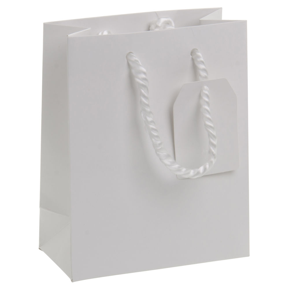 Small Retail Shopping Bag, Black