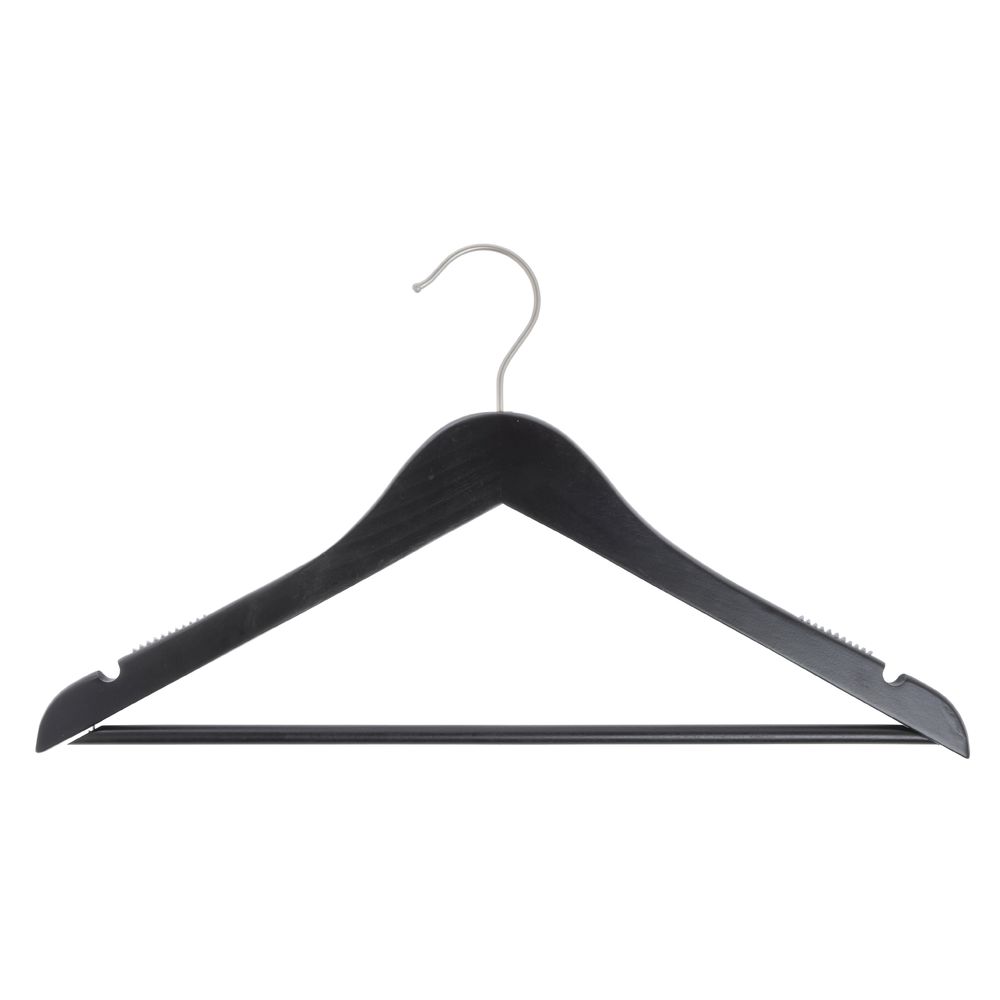 Dark Bamboo Flat Suit Hanger