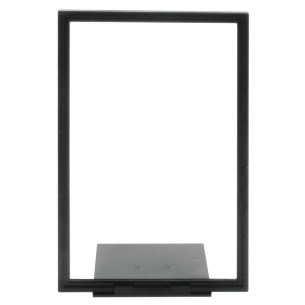 Black Plastic Sign Frame Shovel Base For 7"H x 11"W Inserts