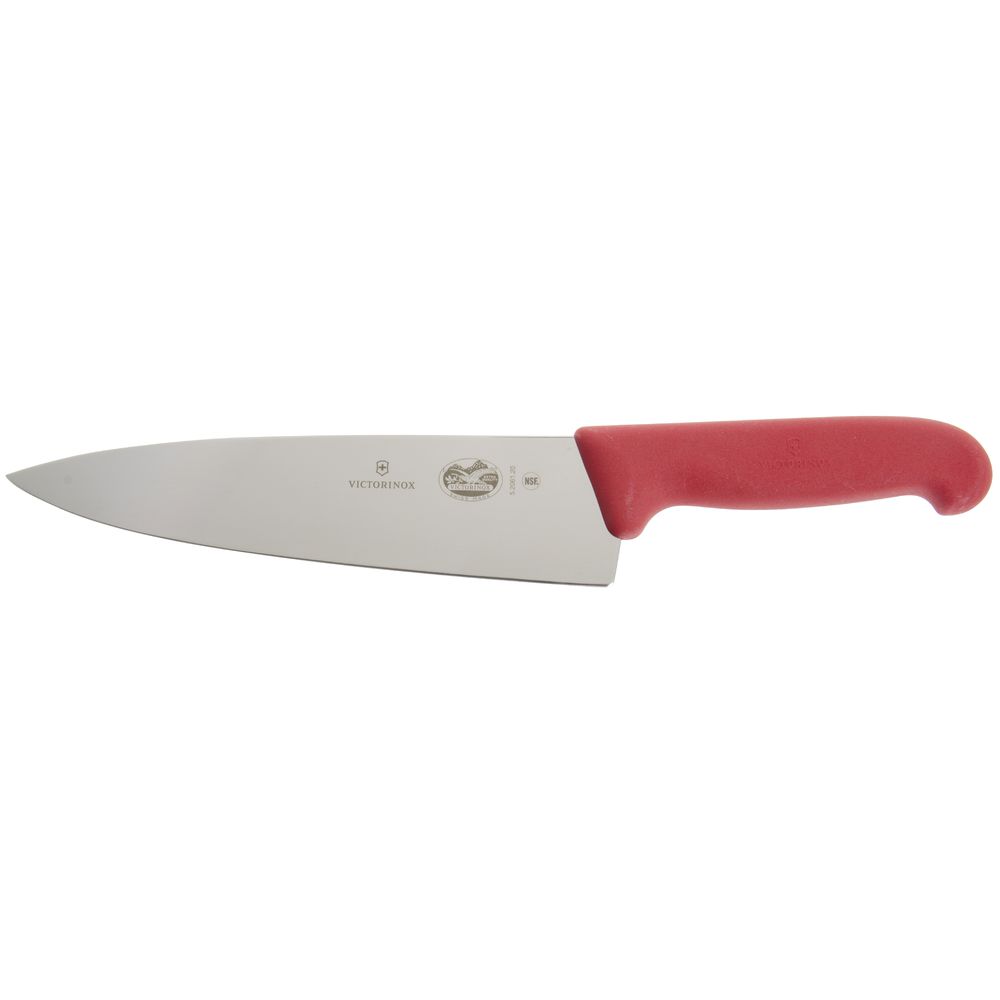 KNIFE, CHEF&#39;S, RED, 8"