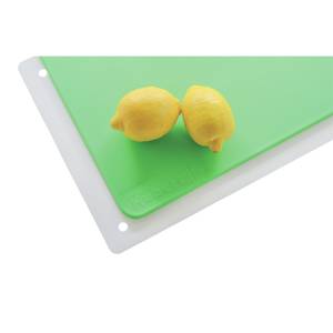 Tablecraft Color-Coded Plastic Flexible Cutting Board Set - 18L x 12W