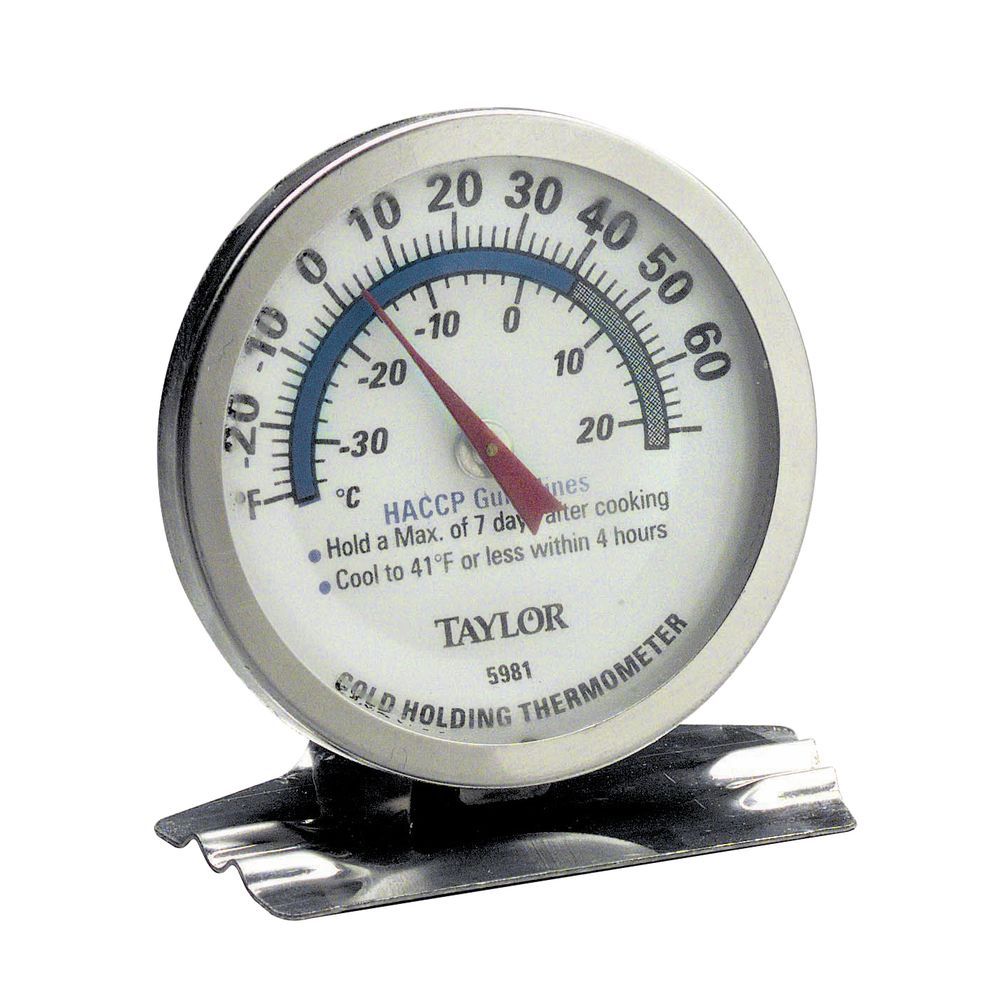COLD HOLDING THERMOMETER, -20/60 F