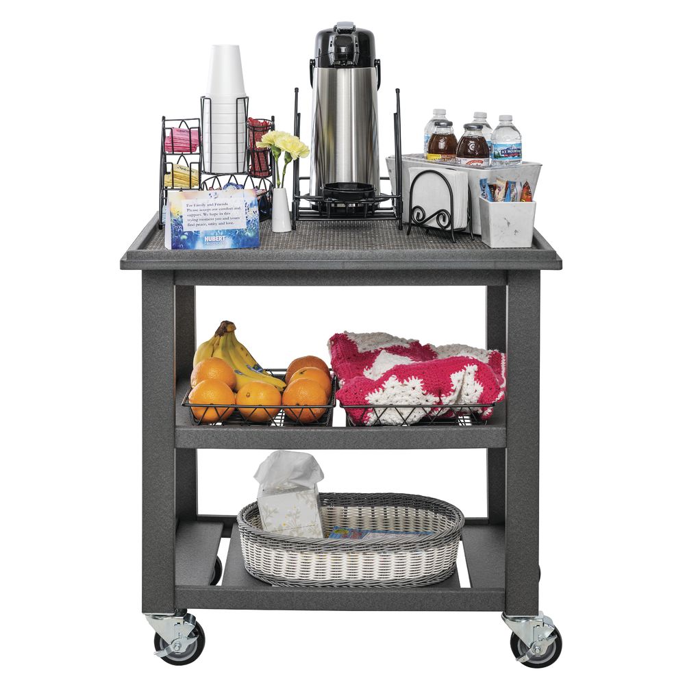 Expressly HUBERT® Dark Grey Comfort Cart Kit For 5 or More Visitors