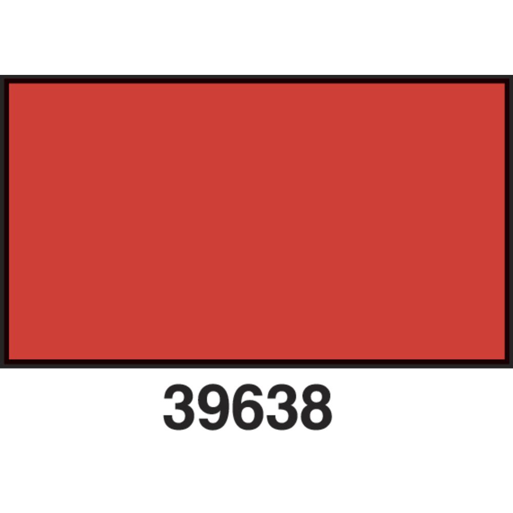LABEL, PLAIN FLUR RED, 1131, 1-LINE