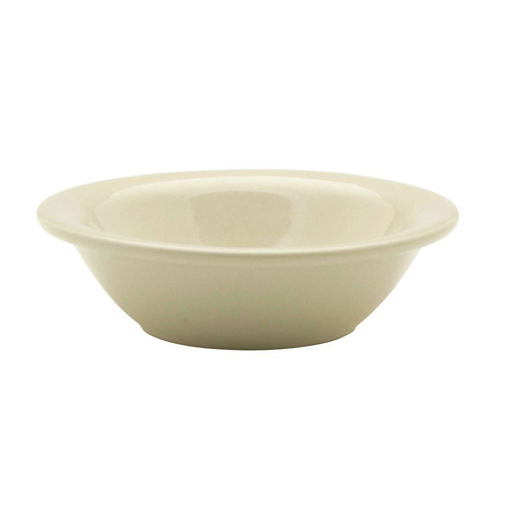 Hubert Narrow-Rim Fruit Bowl 4.75 Oz Warm White Stoneware