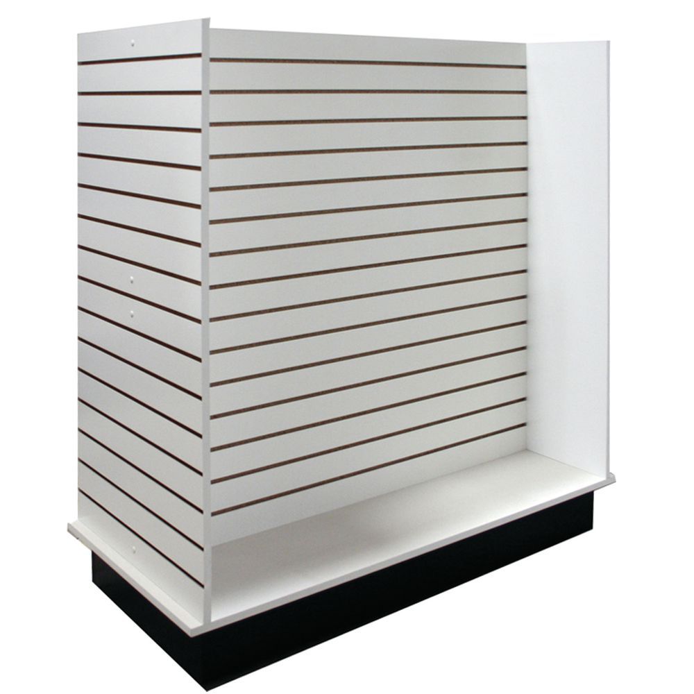 Gondola Slatwall HUnit, White