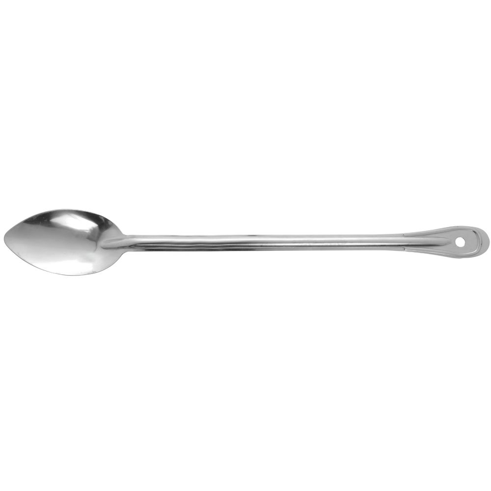 SPOON, BASTING, SOLID, SS, NSF, 18"