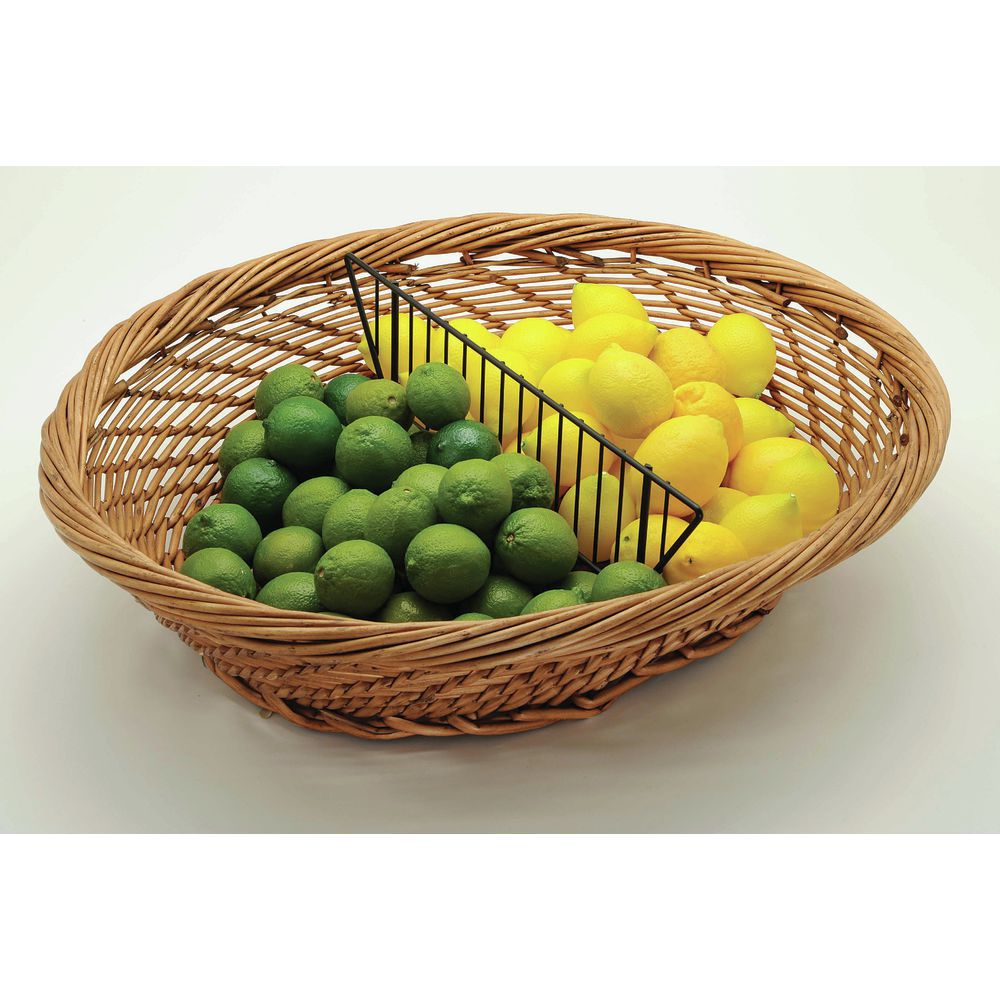 Black Metal Basket Dividers 15"L x 14 1/4"D x 6"H