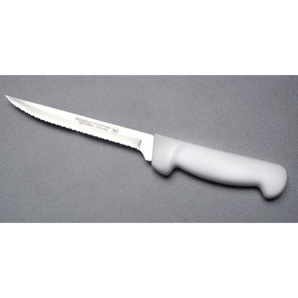 KNIFE, 6" SCALLOP UTILITY, INT&#39;L, WHITE