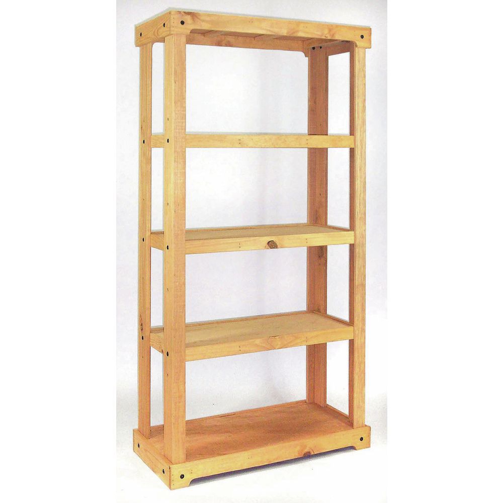 Wooden shelves: Four Tier
