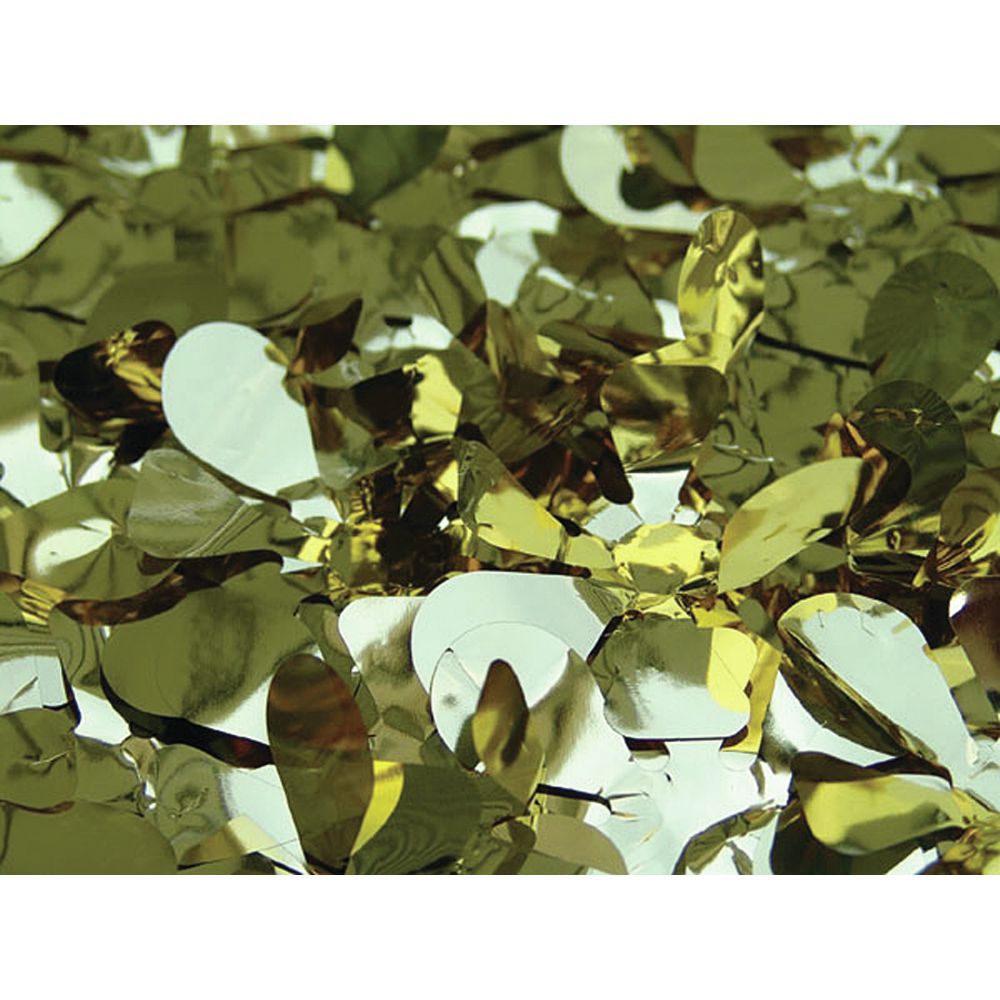 Floral Sheeting with Metallic Petals.