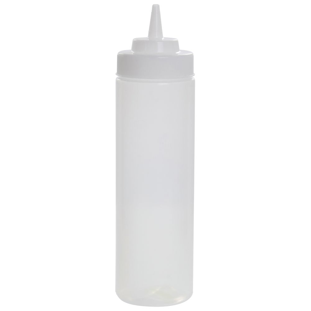 Tablecraft C10853C Cash & Carry Widemouth Squeeze Bottle 8 oz.