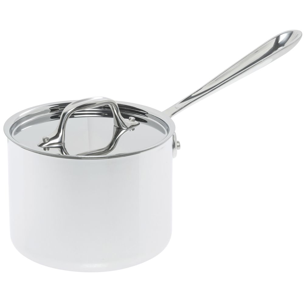 All-Clad 2 Qt. Sauce Pan, 3 Ply - Stainless, Aluminum, Stainless, No Lid