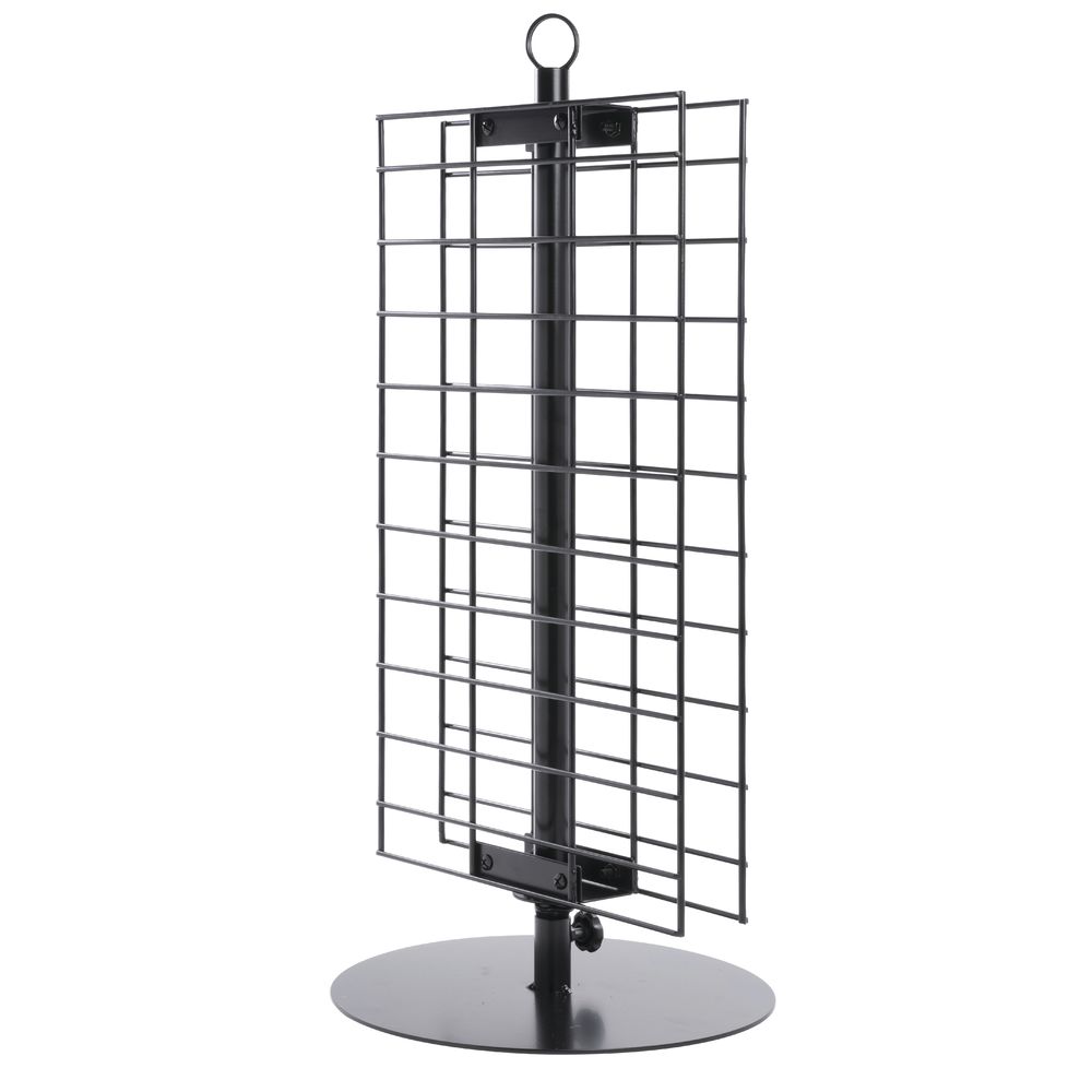 2 Sided Countertop Grid Spinner Rack