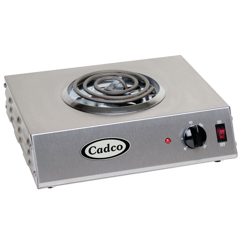 Cadco KR-1 Portable Hot Plate, countertop, electric, (1) 7-1/8