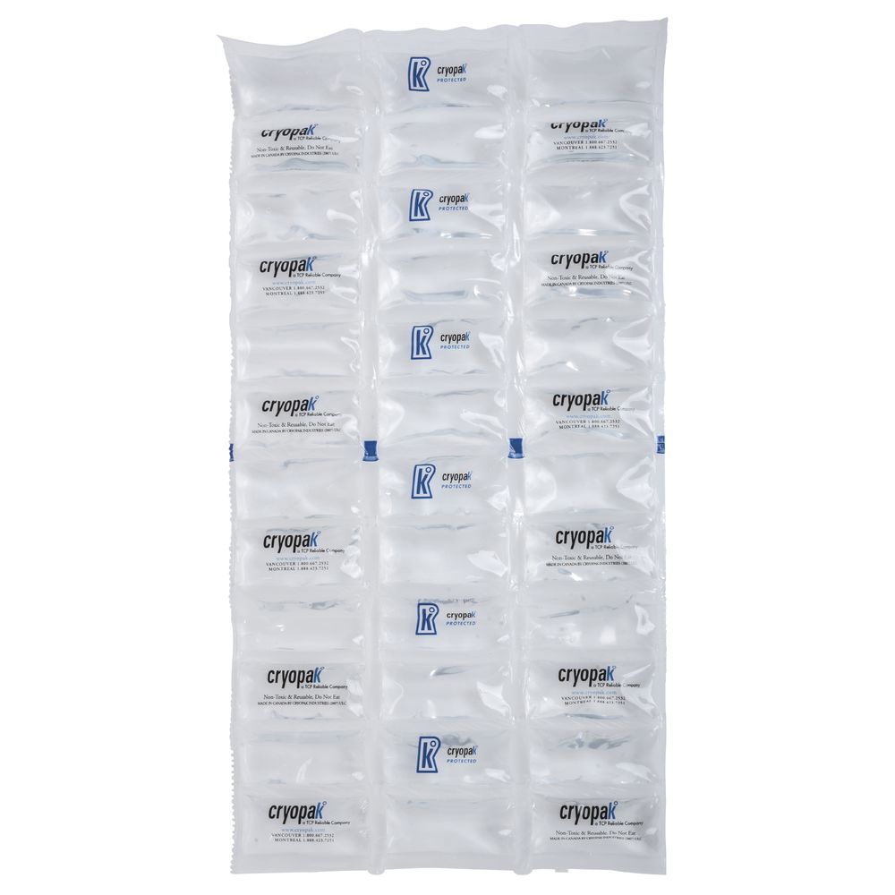 thumbnail image 2 of Ice-Brix 7-Pack Gel Ice Packs – 4x6 Inches, 6 Oz Each, Leak-Proof & Biodegradable – USA Made 2 of 5