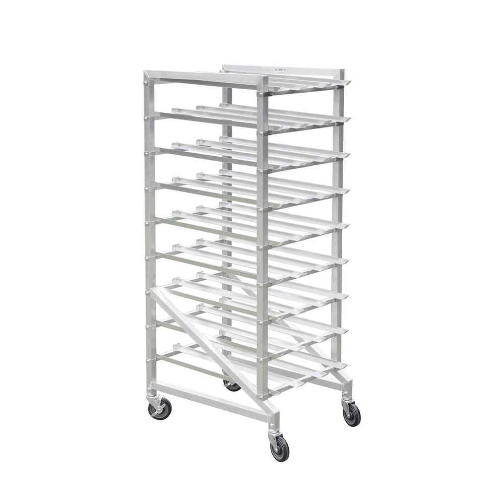 CenPro Full Size Mobile Aluminum Can Rack for #10 and #5 Cans - 35"W x