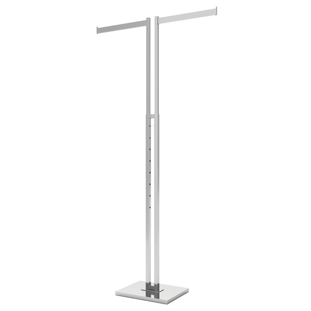 Rectangular 2 Way Clothing Rack