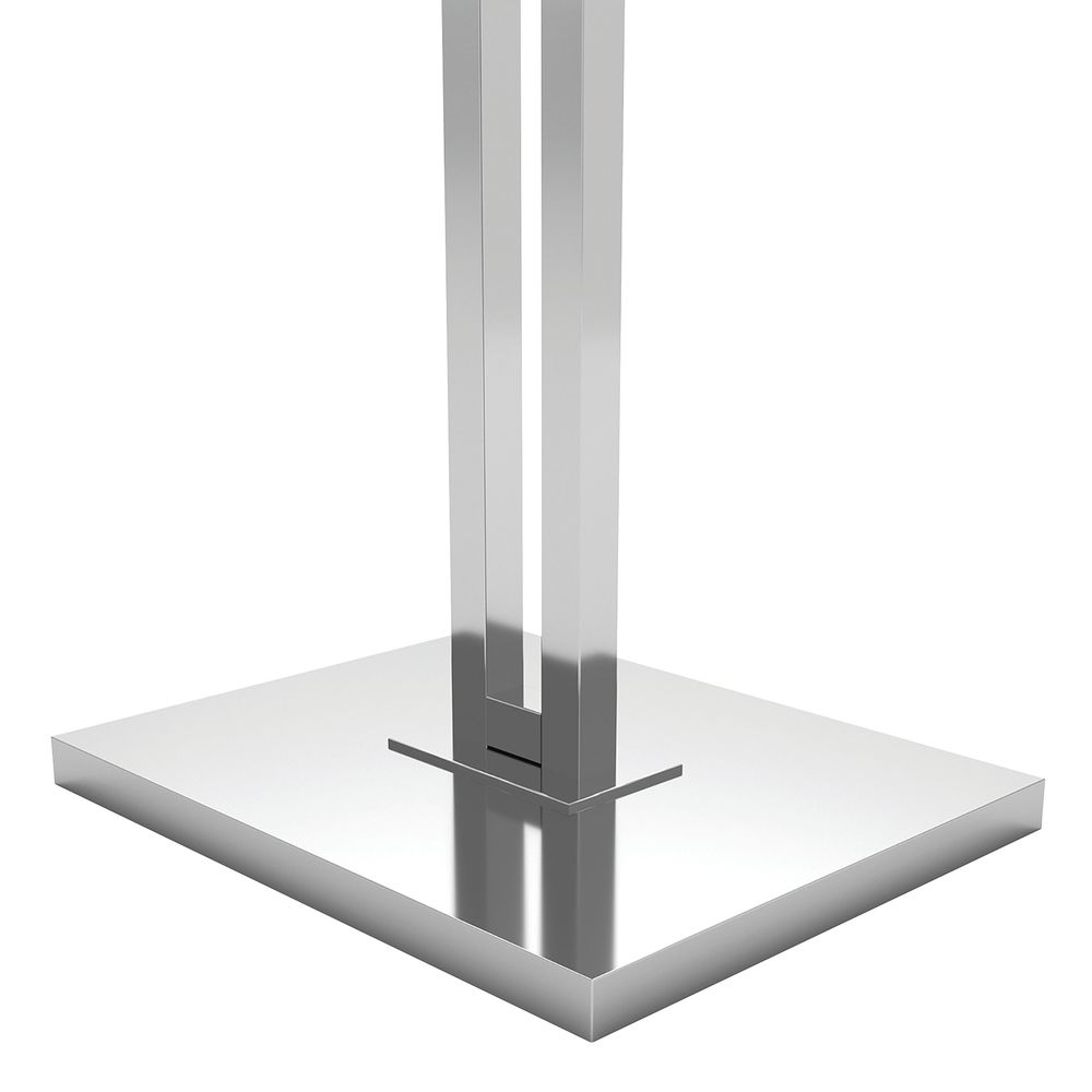 Rectangular 2 Way Clothing Rack