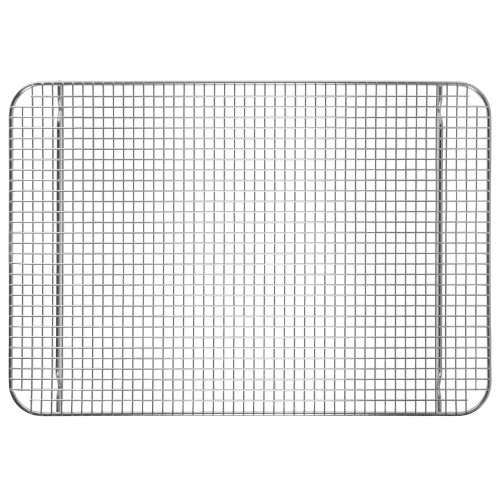 libertyware Professional Cross Wire Cooling Rack Half Sheet Pan Grate -  16-1/2 x 12 Drip Screen 2 Pack