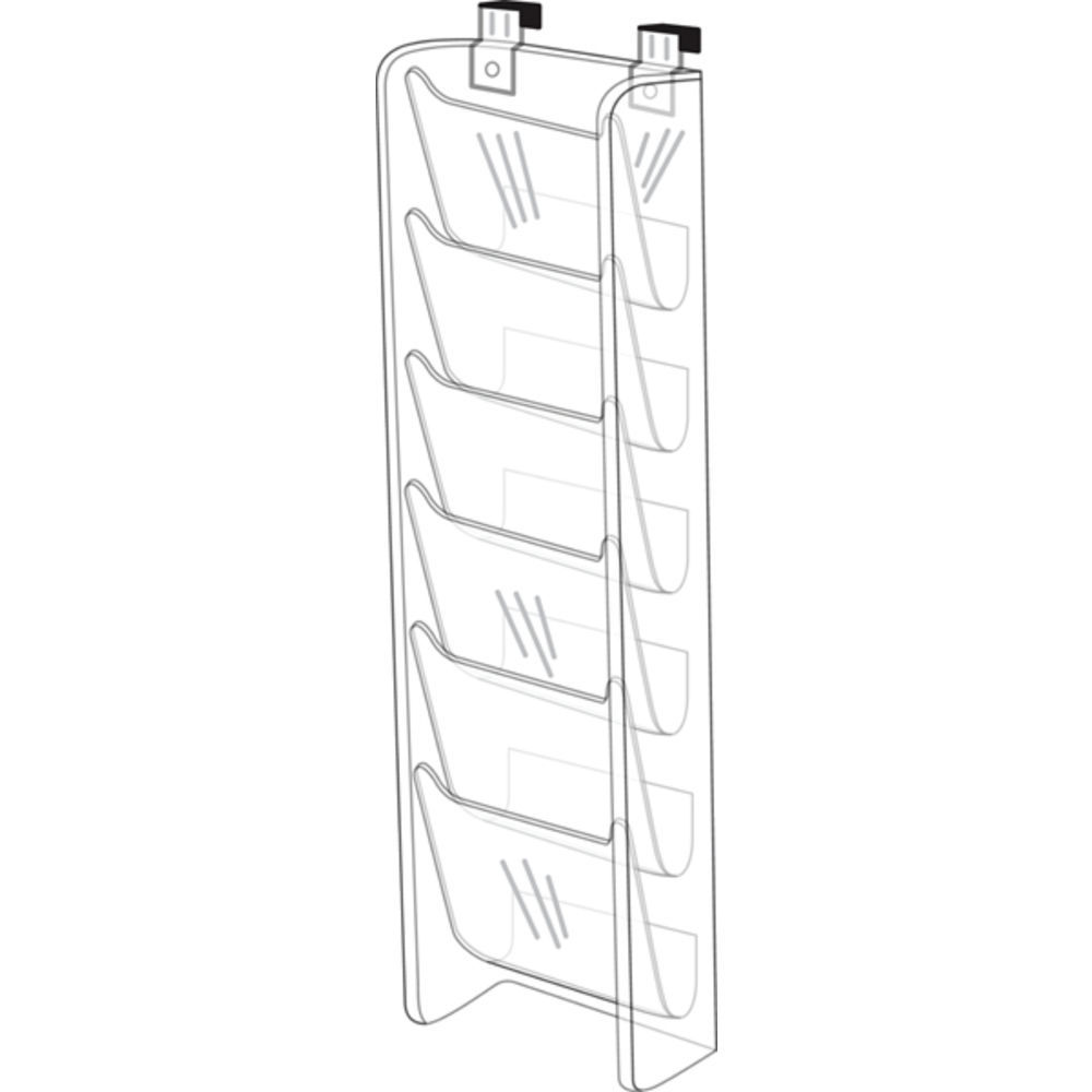 Gridwall Brochure Holder