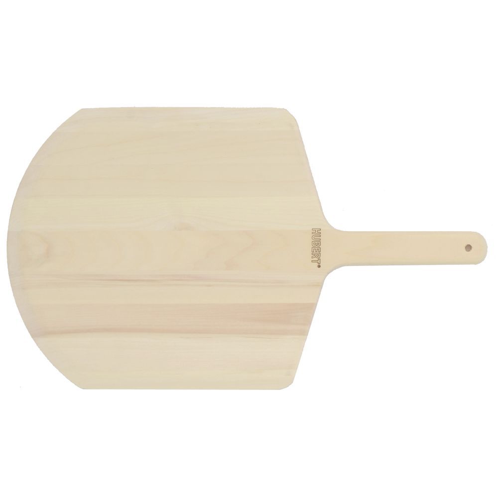 Choice 14 x 16 Wooden Tapered Pizza Peel with 26 Handle