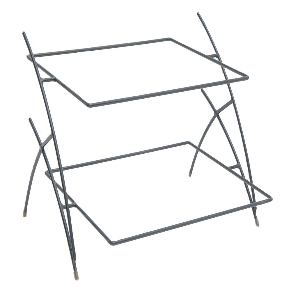 STAND, ARCTISTIC, 2-TIER, 12X12, WIRE, FLAT