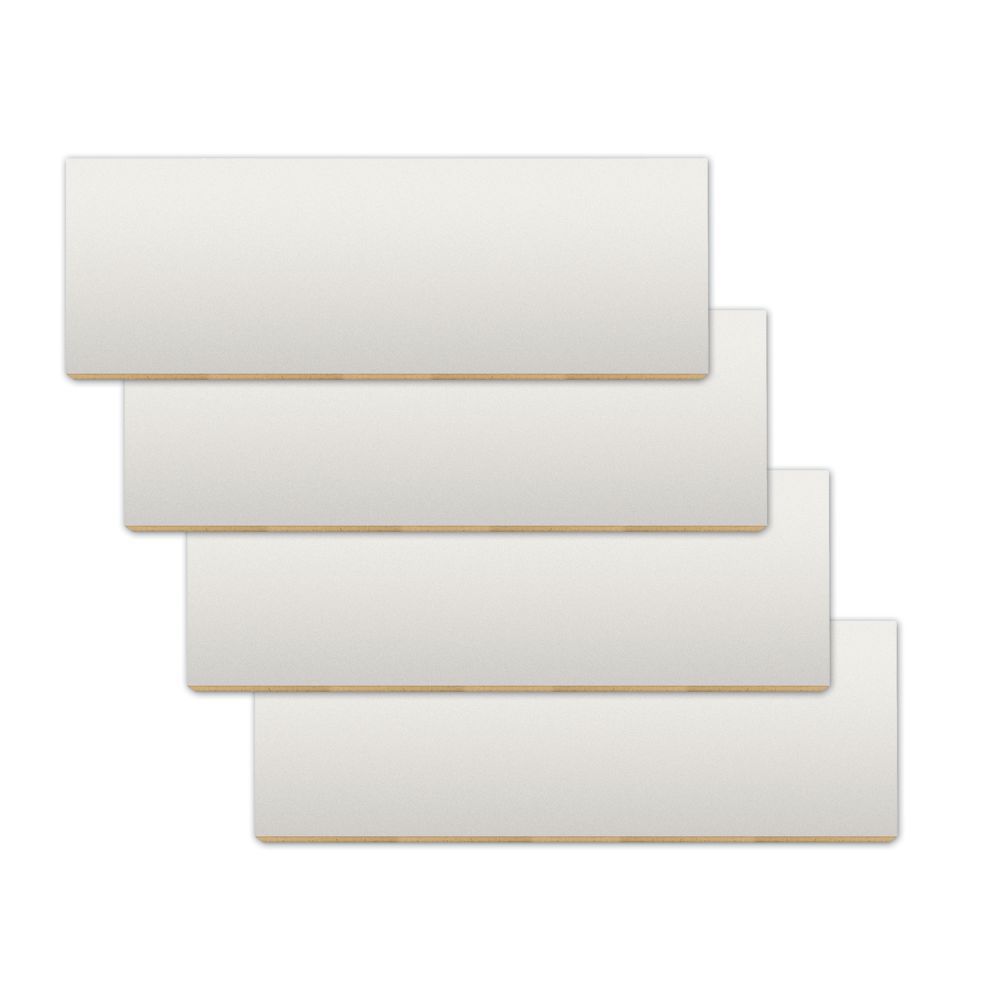 22 1/2" x 8" Slatwall Display Shelf, White