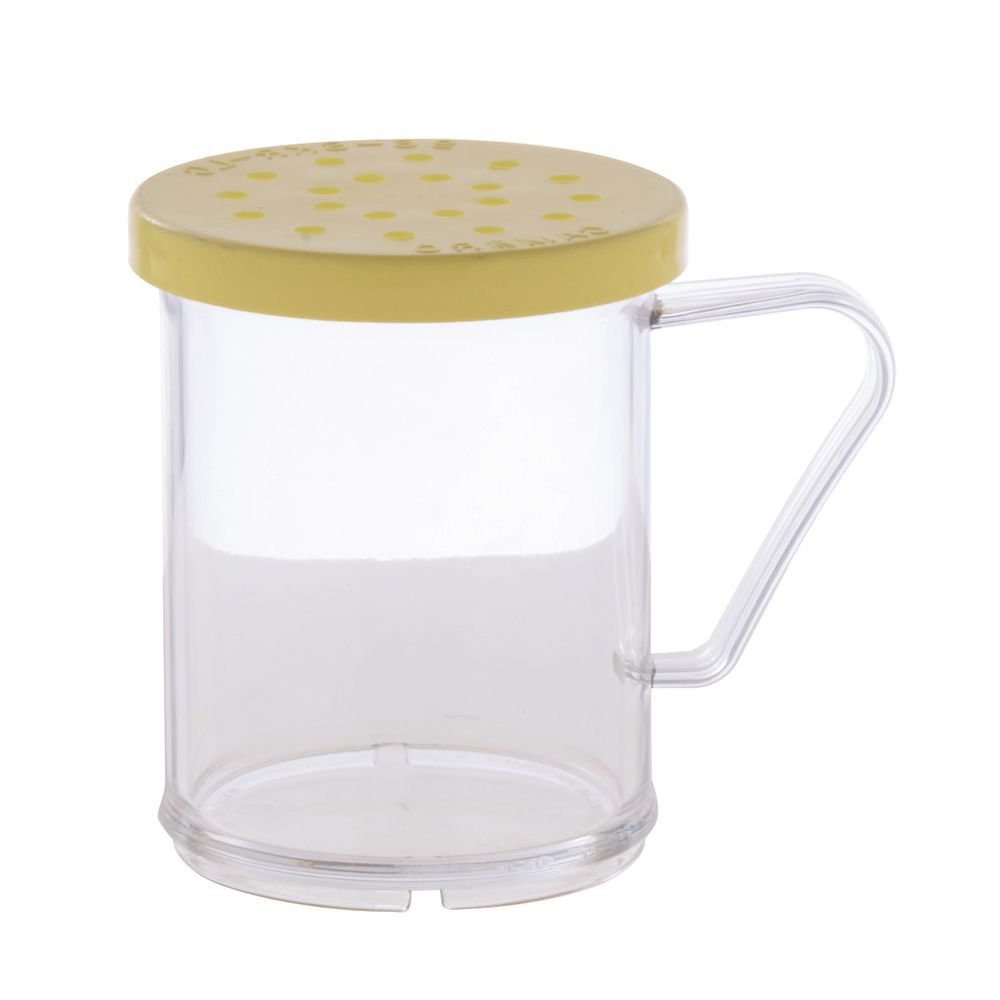SHAKER W/CHEESE LID(YELLOW), POLYCARBONA