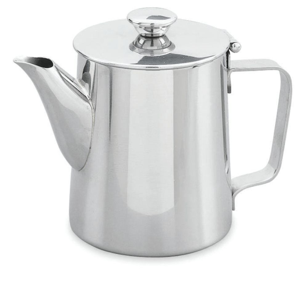 Vollrath® 10 oz Plain Gooseneck Stainless Steel Tea Pot