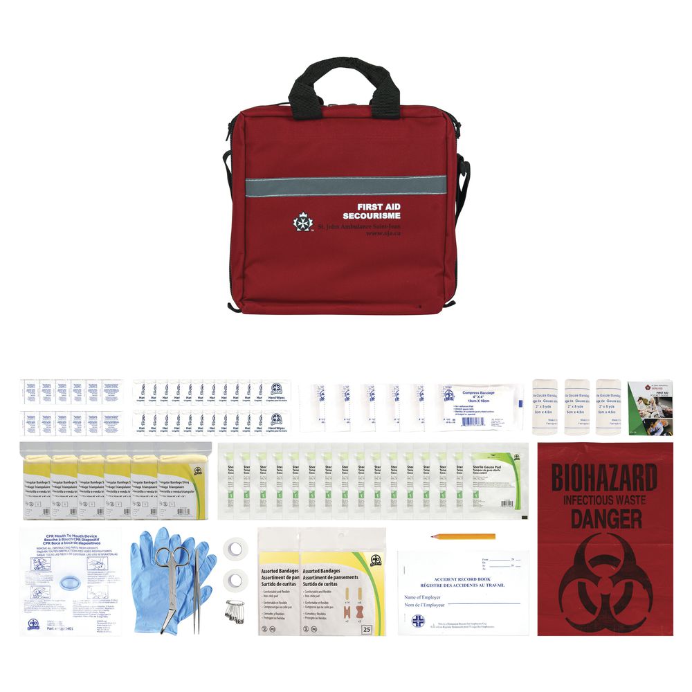 NS FIRST AID KIT 20+ EMP. PLASTIC