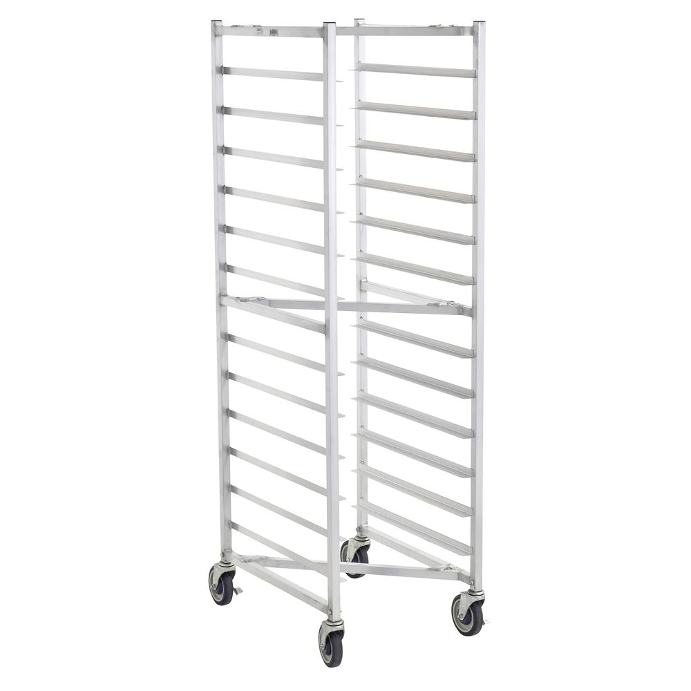 Nexel® PR2126 Bakers Sheet Pan Rack, Economy, Knock Down, End Loading,  Aluminum