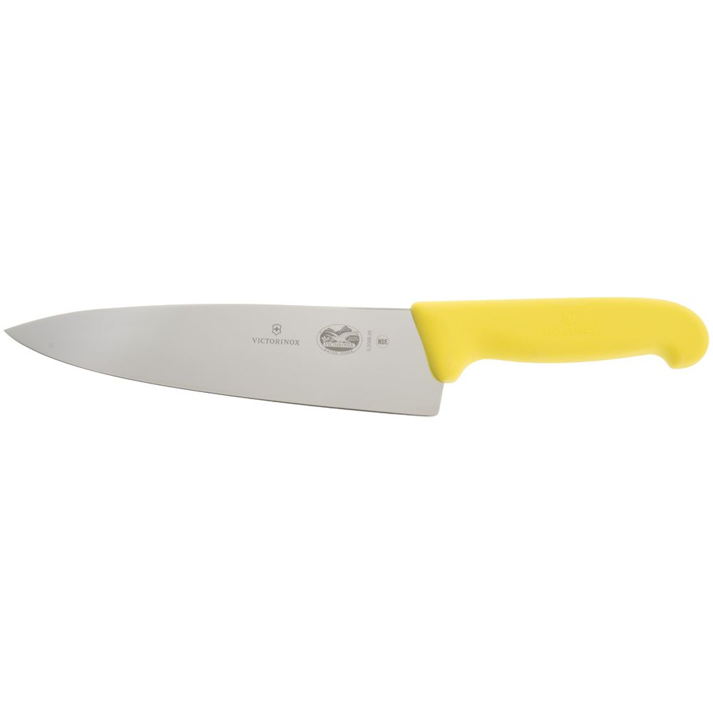 KNIFE, CHEF&#39;S, YELLOW, 8"