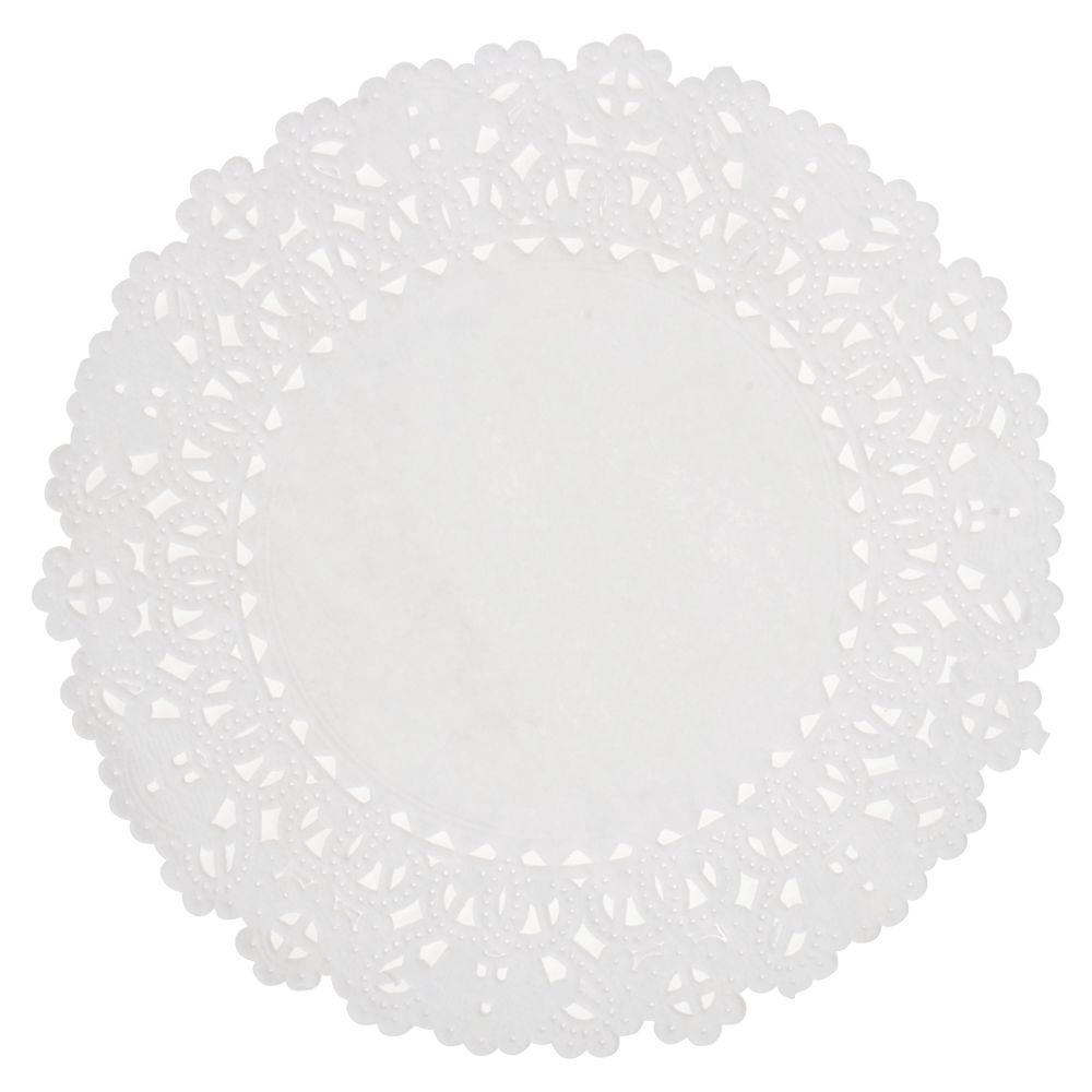 Lace White Paper Doily 5 Dia