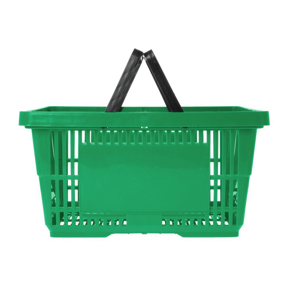 NEW Shopping Basket Set set of 3 Green 