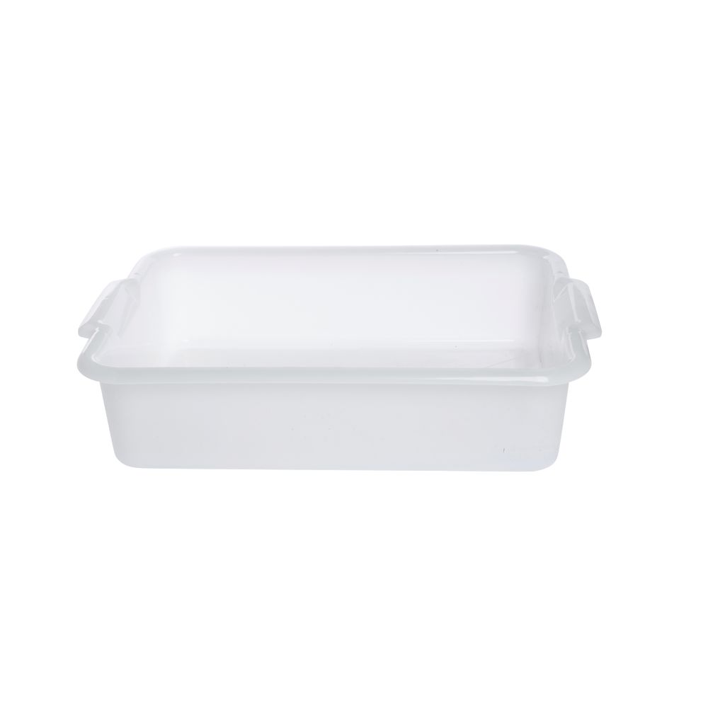 Vollrath Reinforced Bus Bin 1 Compartment 5"H Natural