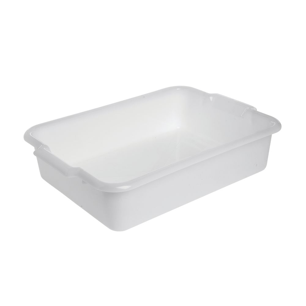 Vollrath Reinforced Bus Bin 1 Compartment 5"H Natural