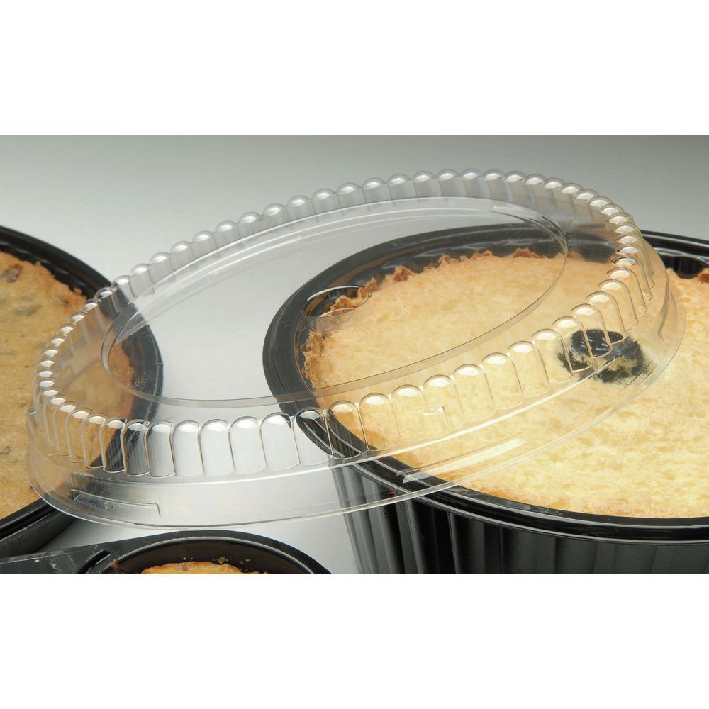 Bake-N-Take Angel Food Cake Pan Clear Dome Lid - 8 1/2"Dia x 1"H