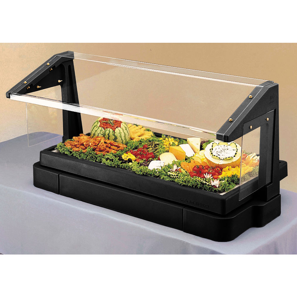 Cambro Black Countertop Buffet Food Bar without Sneezeguard 41 3/8"L
