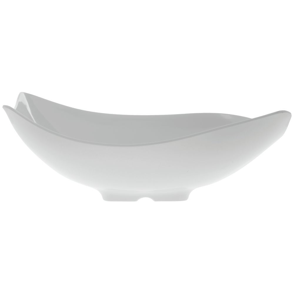 Contemporary White Melamine Bowl