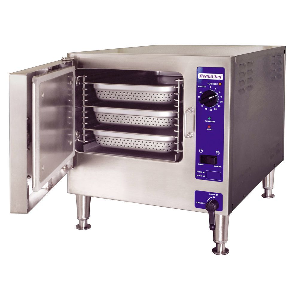 6 Pan Counter Top Steamer - Commercial Food Steamers